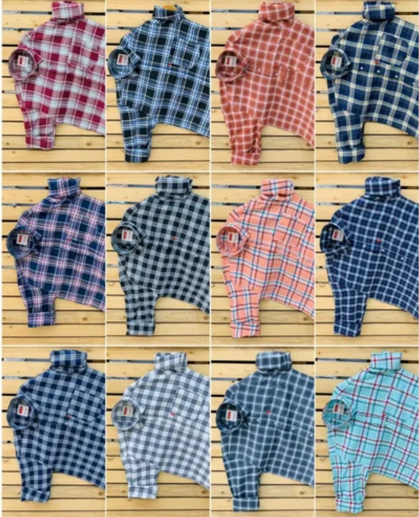 Combo of 5 Cotton Checked Shirts Rs. 999 Only