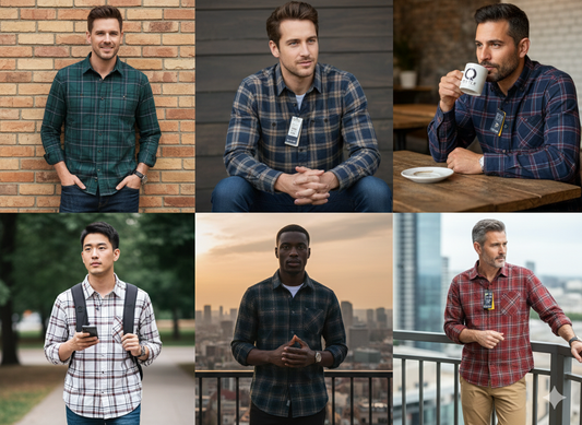 Combo of 5 Cotton Checked Shirts Rs. 999 Only