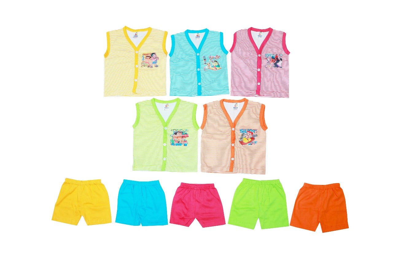 Combo of New born baby dress set of 5