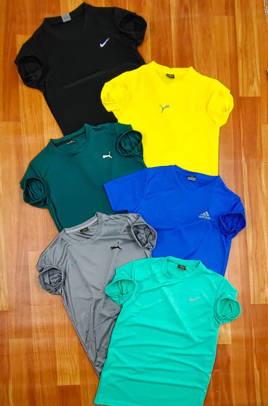 Combo of 5 Brand Lycra T Shirts Rs. 499 Only