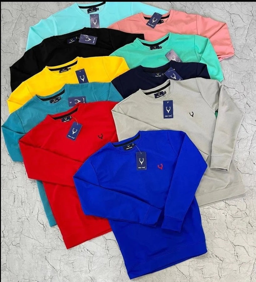 Combo of 5 Premium Full Sleeves Allensolly T Shirts Rs. 999 Only