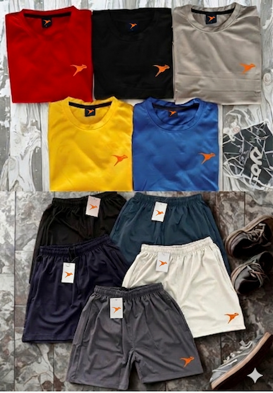 5 Lycra T shirt and 5 Lycra shorts 999 only