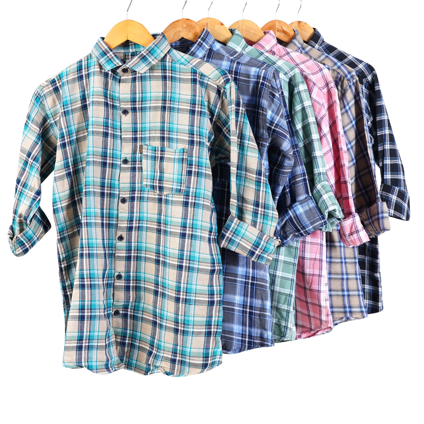 Combo of 5 Cotton Checked Shirts Rs. 999 Only