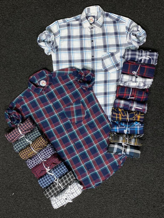 Combo of 5 Cotton Checked Shirts Rs. 999 Only