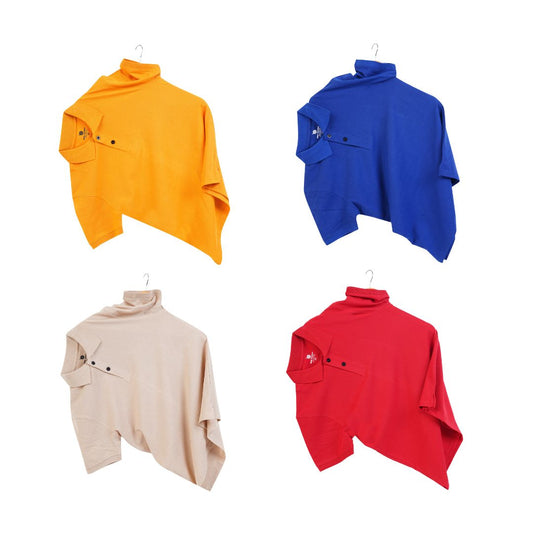 Combo of 4 Cotton Polo T shirts 999